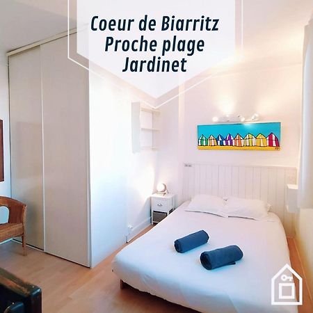 Lalanne Btz, Duplex Jardinet près de la Plage Biarritz Esterno foto