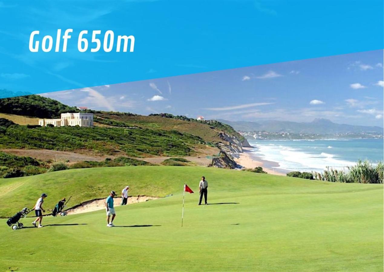 Lalanne Btz, Duplex Jardinet près de la Plage Biarritz Esterno foto