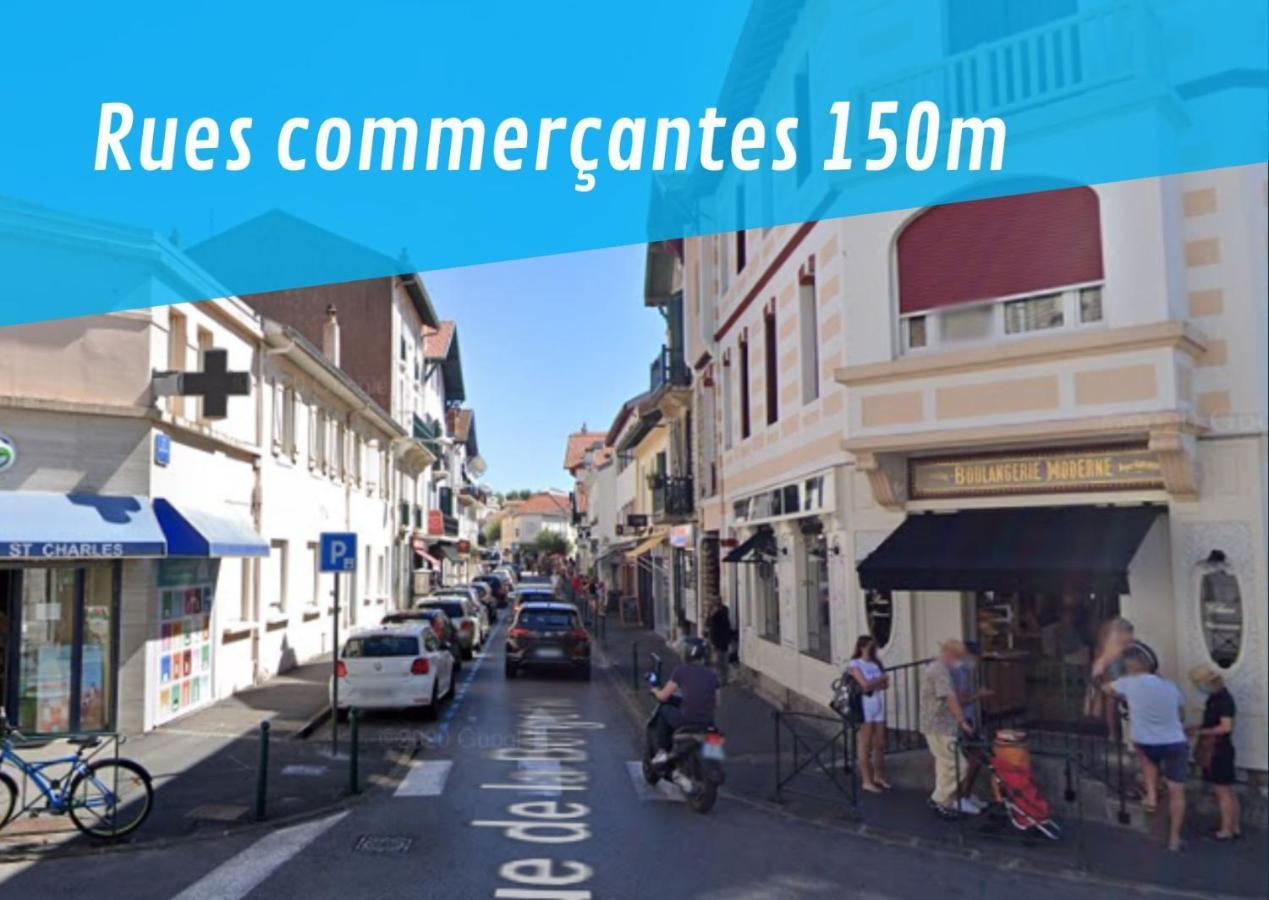 Lalanne Btz, Duplex Jardinet près de la Plage Biarritz Esterno foto